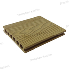 Outdoor WPC Decking Boards Extruded Plastic Composite Decking Embossed Hollow Wood Plastic Board Composite Floor
