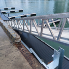 Handrail Aluminum Alloy Gangway 600mm Freeboard For Access Ramp