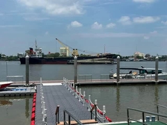 アルミ合金 6061 T6 浮遊ドック マリーナ 浮遊歩道ポントン