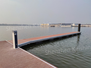 Pontoon Aluminum Boat Floating Platform Bridge Modular For Jetty