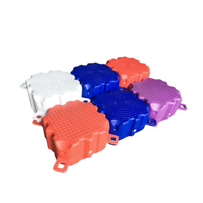 High Durability HDPE Plastic Floating Cube Dock Modular Structure For Marina Pontoon